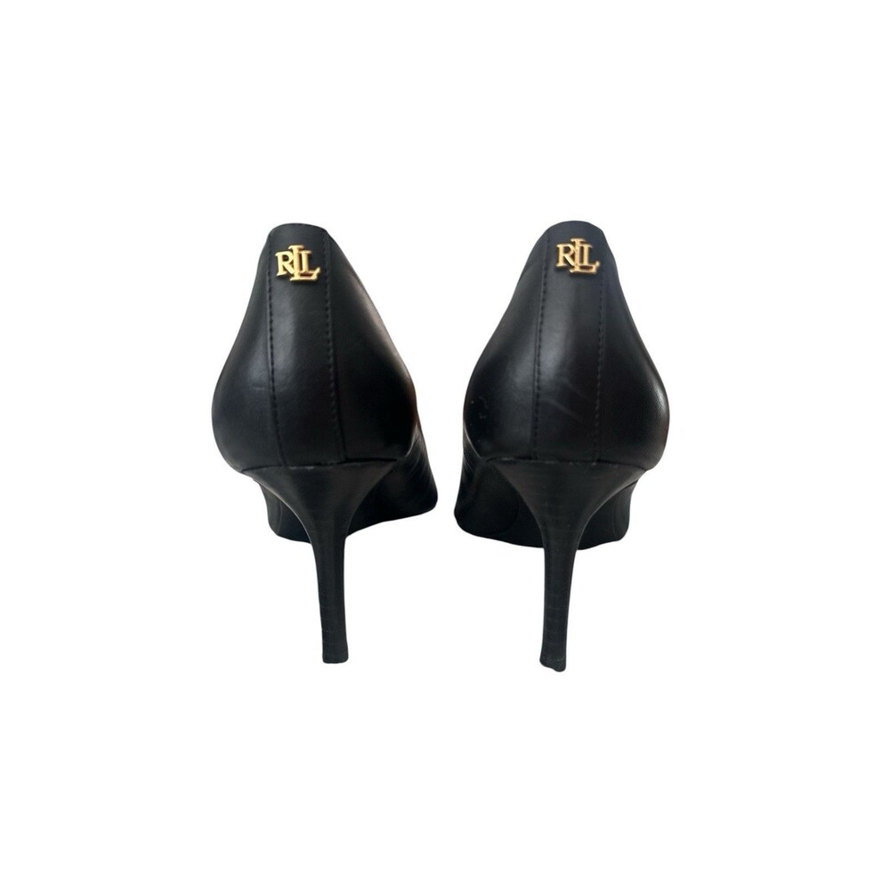 Lauren Ralph Lauren Women's Lanette Nappa Leather Pumps Heels Size 9.5B